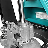 Тележка гидравлическая RT30-1150x550-P/P,PROLIFT PRO RT30,г/п 3000кг Бирюз, фото 7