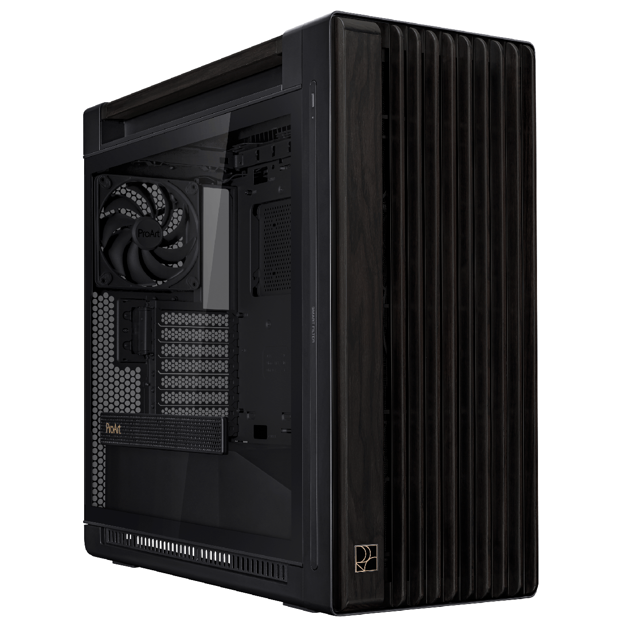 Корпус ASUS PROART PA602 WOOD TG PWM BLACK