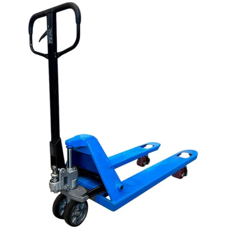 Тележка гидравлическая 2500 кг 1150 мм TOR RHP (резиновое колесо) 1000323, фото 1