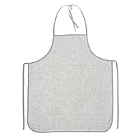 Фартук кухонный 70х60см, рогожка, 160г/м2, Рант серый