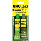 Клей UHU PLUS ENDFEST 300 универсальный эпоксидный,2х15мл (45640), фото 2