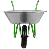 Тачка садовая 1-колесная облегченная, 65 л, 90 кг, Сибртех 689615, фото 3