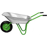 Тачка садовая 1-колесная облегченная, 65 л, 90 кг, Сибртех 689615, фото 5