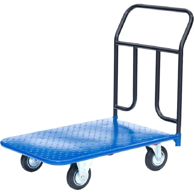 Тележка платформенная Стелла-техник КП-300-200-И, 600х900мм, фото 1