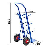 Тележка специальная для воды Стелла-техник КДВ-55-PU1120-255-3, до 200кг, фото 5