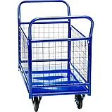 Тележка платформенная Стелла-техник КПО-300С-200-К (с бортами) (600х1000), фото 3