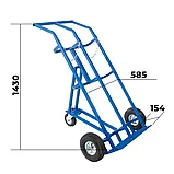 Тележка для газовых баллонов TOR ГБ-2, 2 баллона (250/160), 1023661, фото 3