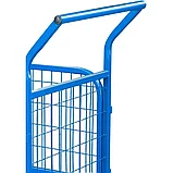 Тележка платформенная TOR ТП-2С (600х900) борт из сетки (160 мм), 1012414, фото 2