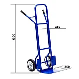 Тележка грузовая Стелла-техник КГ-250 250-К грузоподъемность 250кг, фото 4