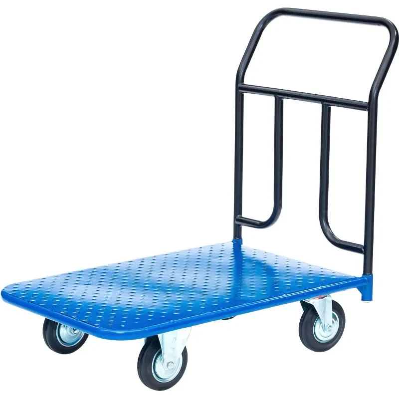 Тележка платформенная Стелла-техник КП-150-160-К (500х800 ), до 400кг, фото 1