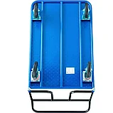 Тележка платформенная Стелла-техник КП-450-160-К (700х1250), до 400кг, фото 2