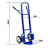 Тележка грузовая Стелла-техник КГ-250-250-И грузоподъемность 250кг, фото 7