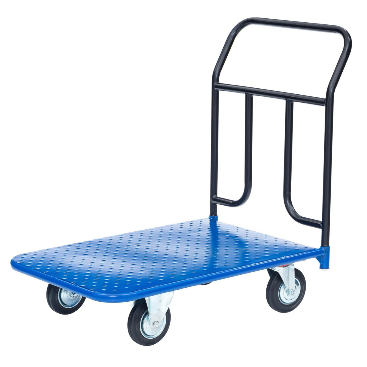 Тележка платформенная Стелла-техник КП-150-125-К, 500х800мм, фото 1