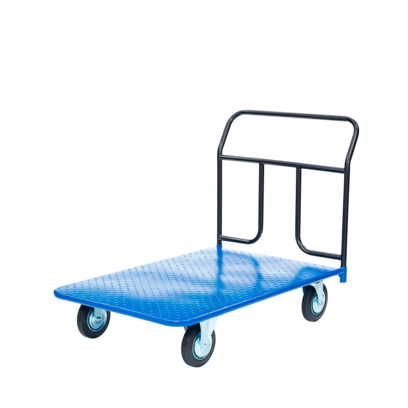 Тележка платформенная Стелла-техник КП-400-125-К, 700х1000мм, фото 1