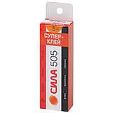 Клей универсальный секундный СИЛА 505, 6 гр. 505-6, фото 3