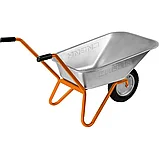 Тачка садовая одноколесная СИБИН СТ-11 65 л 90 кг, фото 3