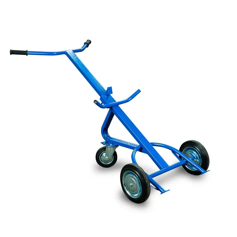 Тележка для металлических бочек TOR КБ-1 (250 литая + 160 поворотное), фото 1