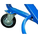 Тележка для металлических бочек TOR КБ-1 (250 литая + 160 поворотное), фото 2