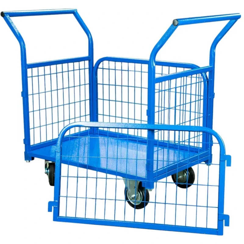 Тележка платформенная TOR ТП-6С (800х1200) г/п 435 кг (160 мм), 1033450, фото 1