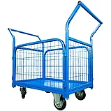 Тележка платформенная TOR ТП-6С (800х1200) г/п 435 кг (160 мм), 1033450, фото 2