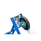 Тележка для 2х баллонов пропан,кислор.TOR ТГК-П(250 резина+160 поворотное), фото 5