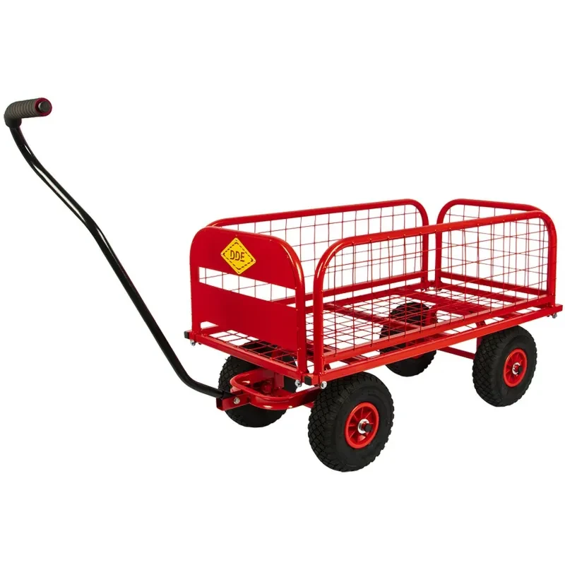 Тачка DDE Трансформер 200 ручная четырехколесная с бортами, фото 1