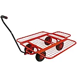 Тачка DDE Трансформер 200 ручная четырехколесная с бортами, фото 3