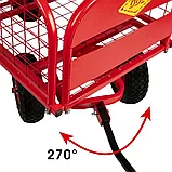 Тачка DDE Трансформер 200 ручная четырехколесная с бортами, фото 4