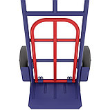 Тележка грузовая с доп полкой КГ 250 П колеса пневмо D250мм RUSKLAD, фото 3