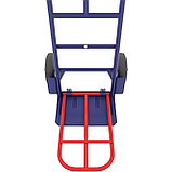 Тележка грузовая с доп полкой КГ 250 П колеса пневмо D250мм RUSKLAD, фото 4