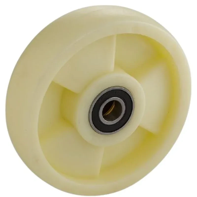 Колесо нейлоновое 180х50мм с подшипником для тележек гидравлических 1011982, фото 1