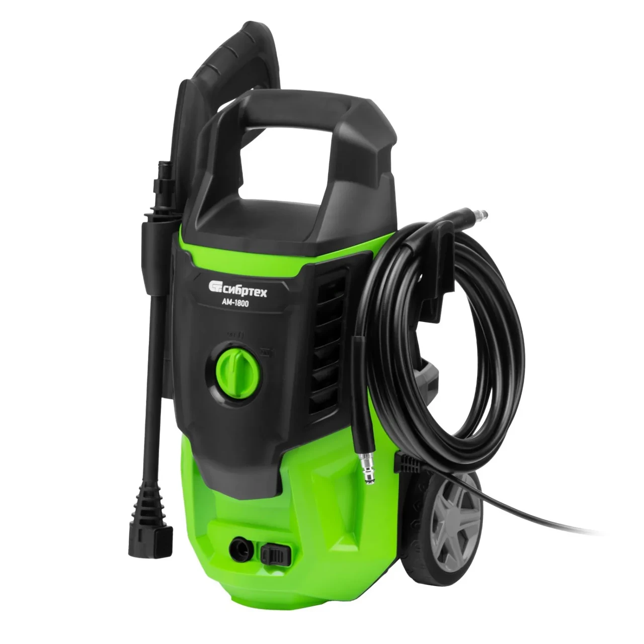 Мойка высокого давления Сибртех АМ-1800, 1800 Вт 140 бар 350 л/ч (58226), фото 1