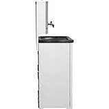 Умывальник дачный Topfort ELEGANT с подогревом 17л, нерж. мойка, белый, фото 4