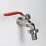 Умывальник дачный Topfort ELEGANT с подогревом 17л, нерж. мойка, белый, фото 9