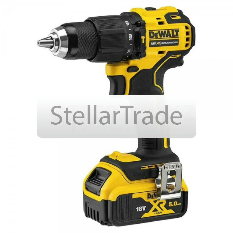 Дрель ударная аккумуляторная DeWalt DCD709P2T