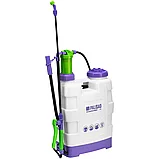 Опрыскиватель ранцевый с насосом,шлангом,разбрызгивателем, 12 литров(64784), фото 2