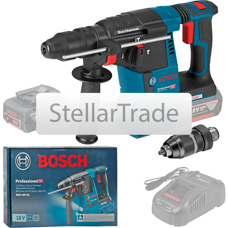 Аккумуляторный перфоратор Bosch GBH 18V-26 F 0611910000