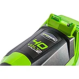 Снегоуборщик аккумуляторный бесщет. Greenworks GD40SSK4 (2600807UB), фото 7