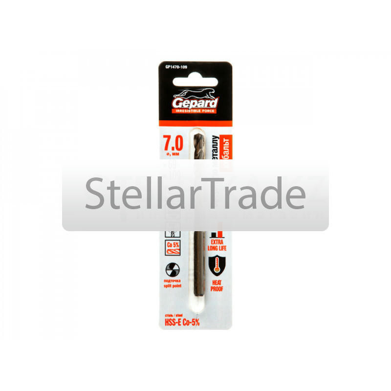 Сверло GEPARD GP1470-109