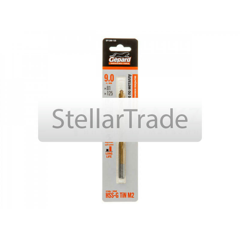 Сверло GEPARD GP1390-125