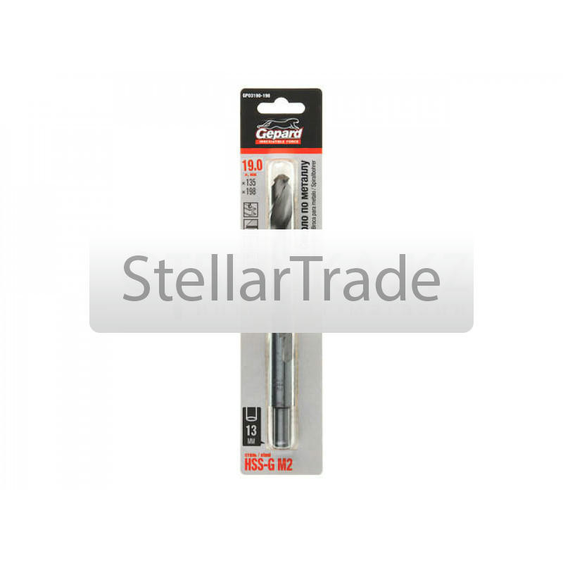 Сверло GEPARD GP03190-198
