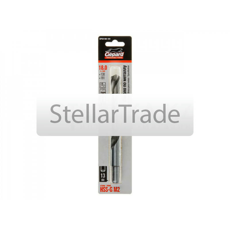 Сверло GEPARD GP03180-191