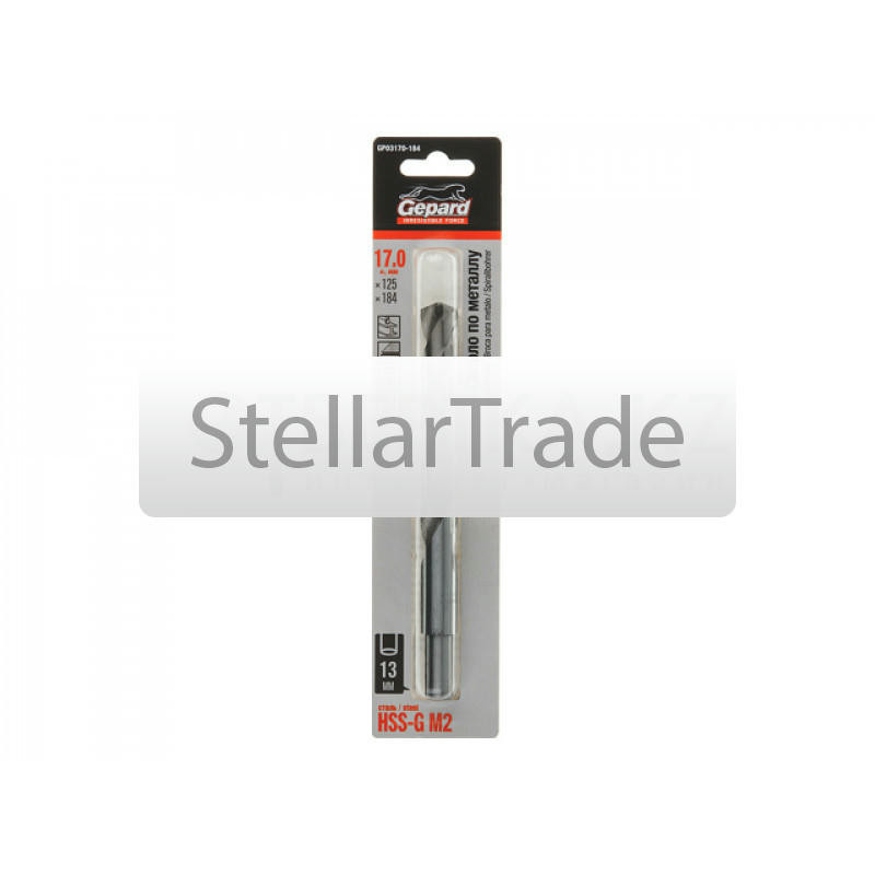 Сверло GEPARD GP03170-184