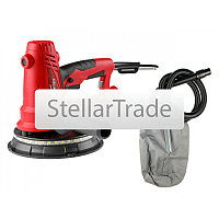 Шлифмашина для стен и потолков WORTEX DG 1875 в кор. 750 Вт, 180 мм, LED, 1500-2700 об/мин DG187500004
