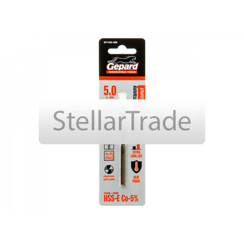 Сверло GEPARD GP1450-086