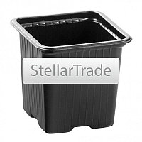 Горшочек для рассады 70 х 70 х 65 мм,полистирол, 10 шт. Россия 64345