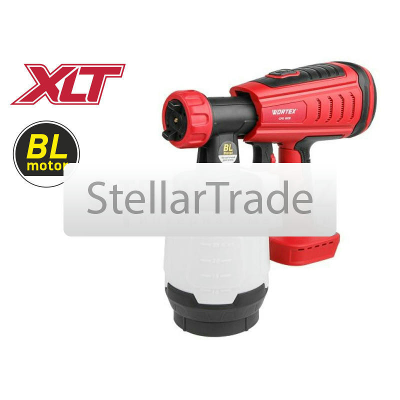Аккумуляторный краскораспылитель WORTEX CPS 1808 ALL1 SOLO 0333263