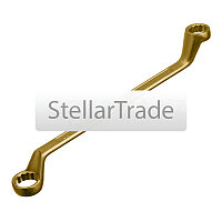 Гаечный ключ накидной, 19 х 22 мм, СИБРТЕХ 14628