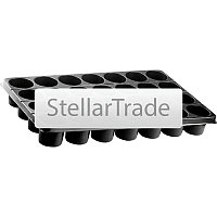 Кассета для рассады, 52х31см, высота 6см, 28 ячеек, полистирол Россия 64312