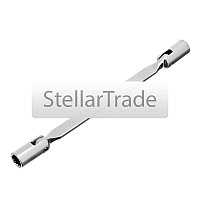 Ключ шарнирный 10х11 мм., CrV STELS 14952